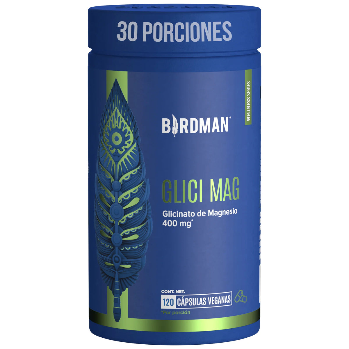 Glicinato de Magnesio - 120 Cápsulas - 30 Porciones Glicinato de Magnesio - 120 Cápsulas - 30 Porciones
