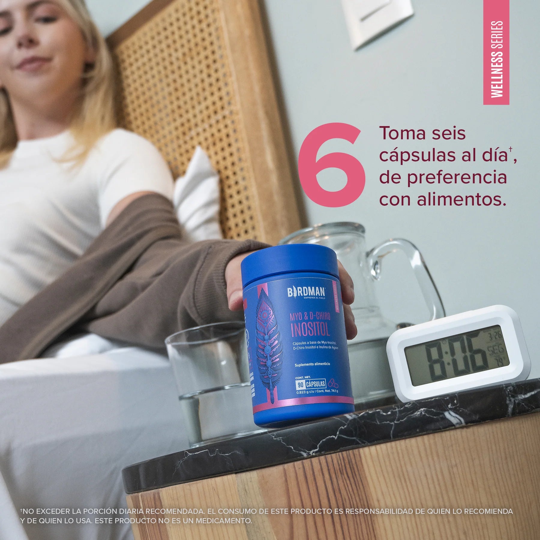 Myo & D-Chiro Inositol - 180 Cápsulas - 30 Porciones