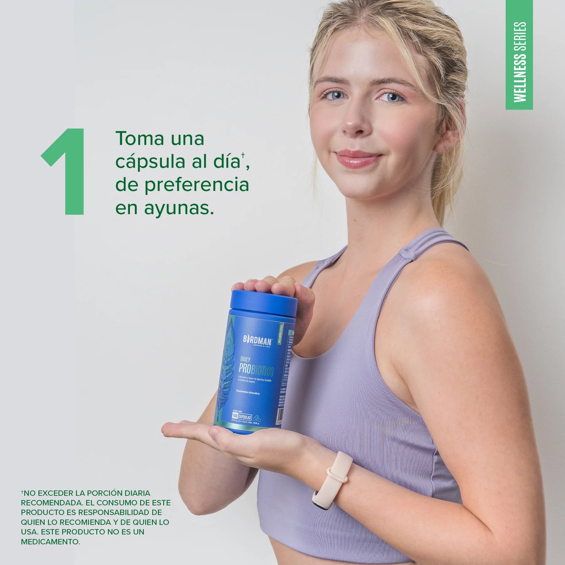 Premium All-In-One Probiotic - Probióticos con 50 Billones de UFC - 120 Cápsulas - 120 Porciones