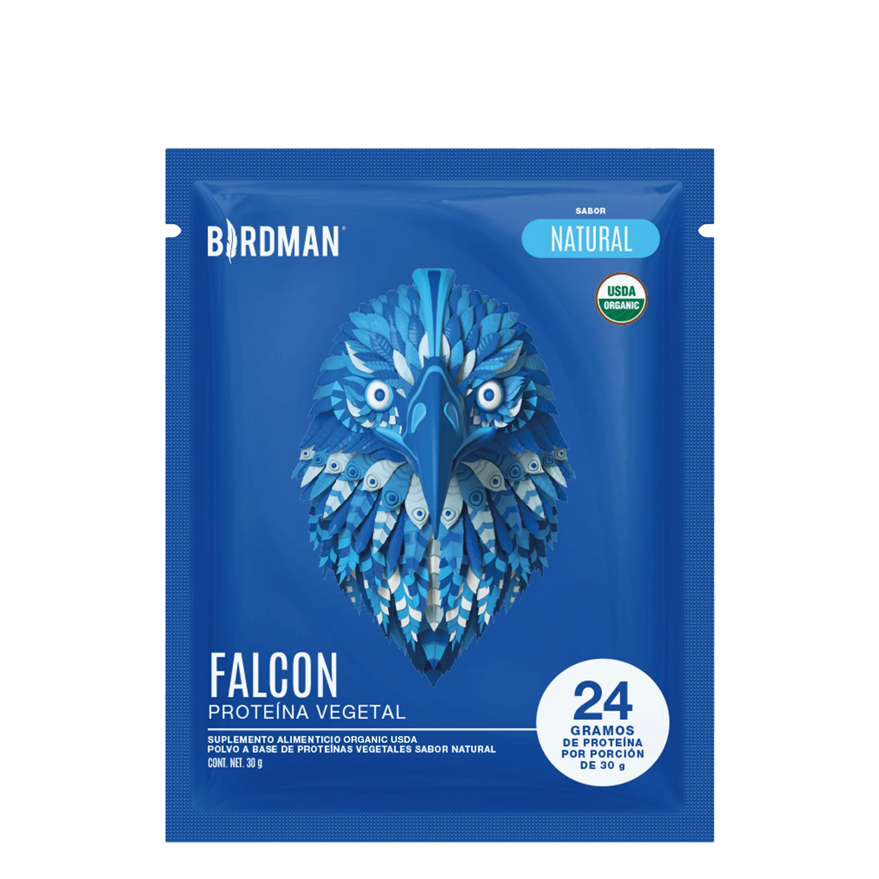 Falcon Protein Natural 12 Pack Sobres