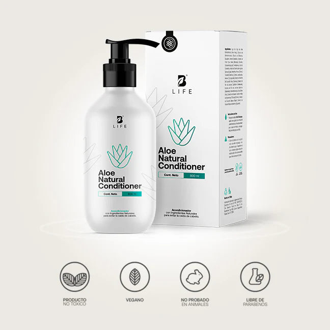 Aloe Natural Conditioner | Acondicionador Natural de Aloe 800 ml