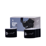 Athletic Sport Tape | Cinta Kinesiológica 4  rollos Negro