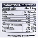 BIONAT LINEA BLANCA FRASCO CON 60 CAP DE  500 MG