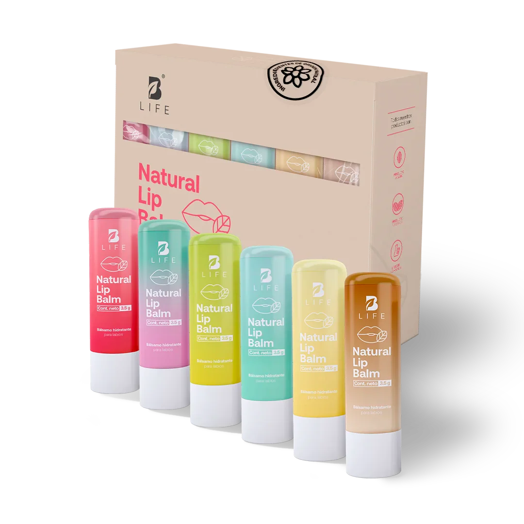 Natural Lip Balm | Bálsamo Natural para Labios de 3.5 g c/u