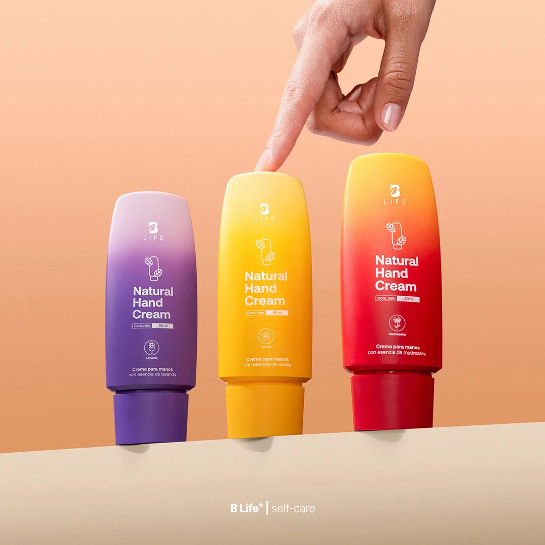 Natural Hand Cream Kit | Kit de Cremas Naturales para Manos 80 ml c/u