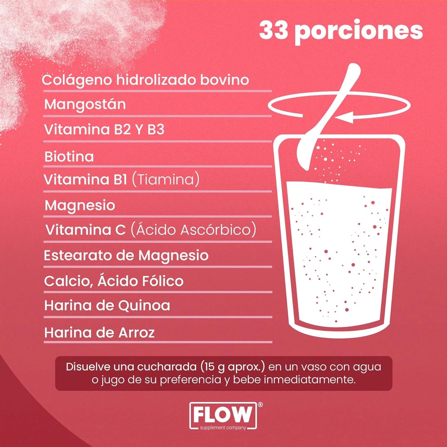 Colágeno Hidrolizado con Mangostán de 500 gr