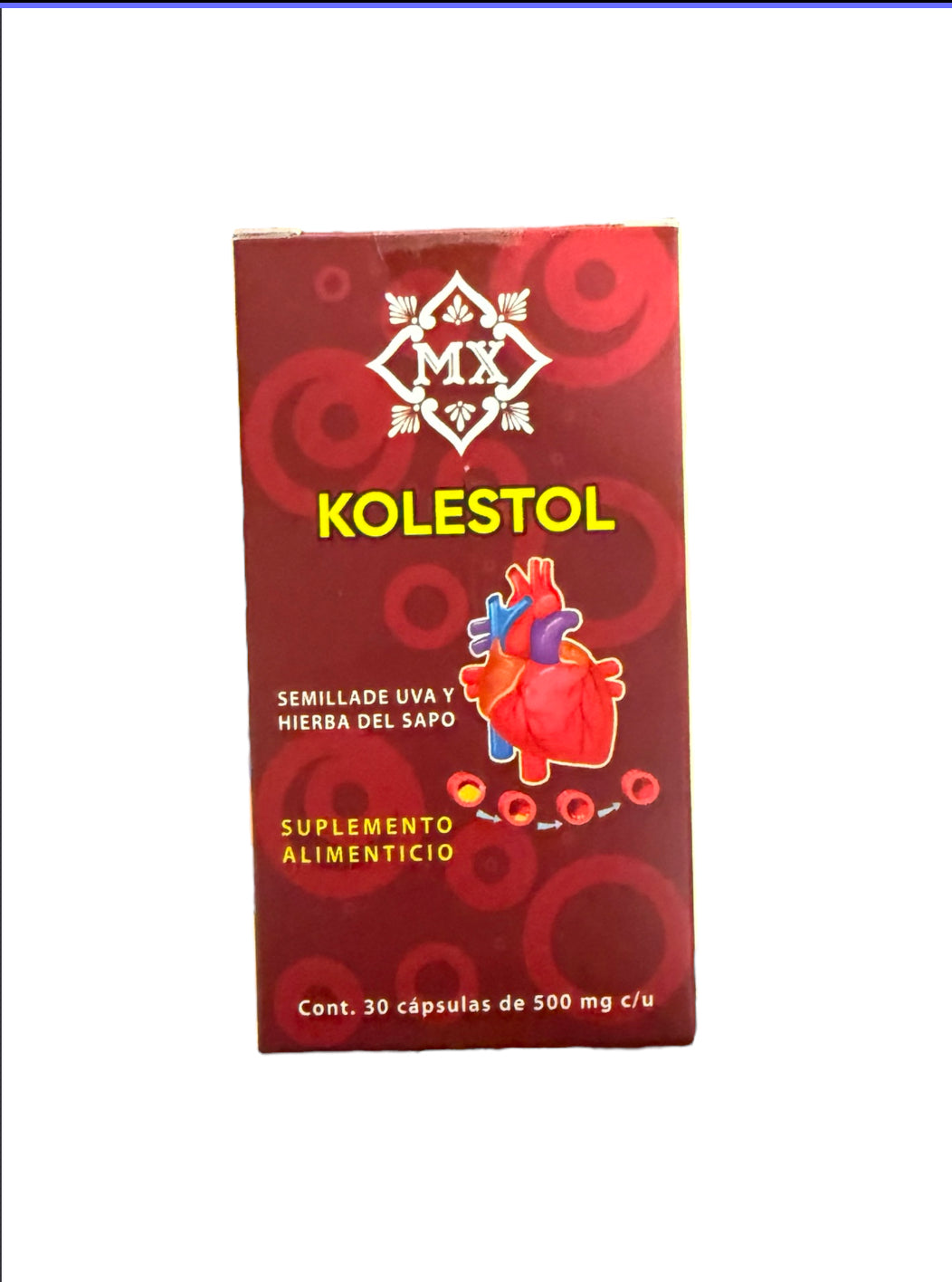 VITIS VINIFERA FRASCO CON 30 CÁPSULA DE 500  MG