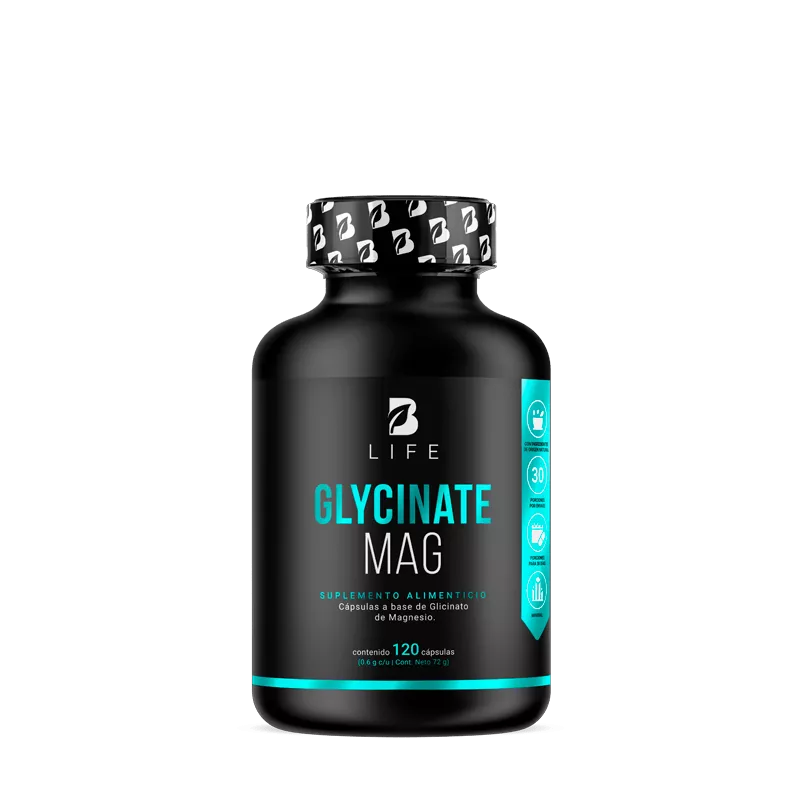 Glycinate Mag | Glicinato de Magnesio 120 Caps | 600 mg