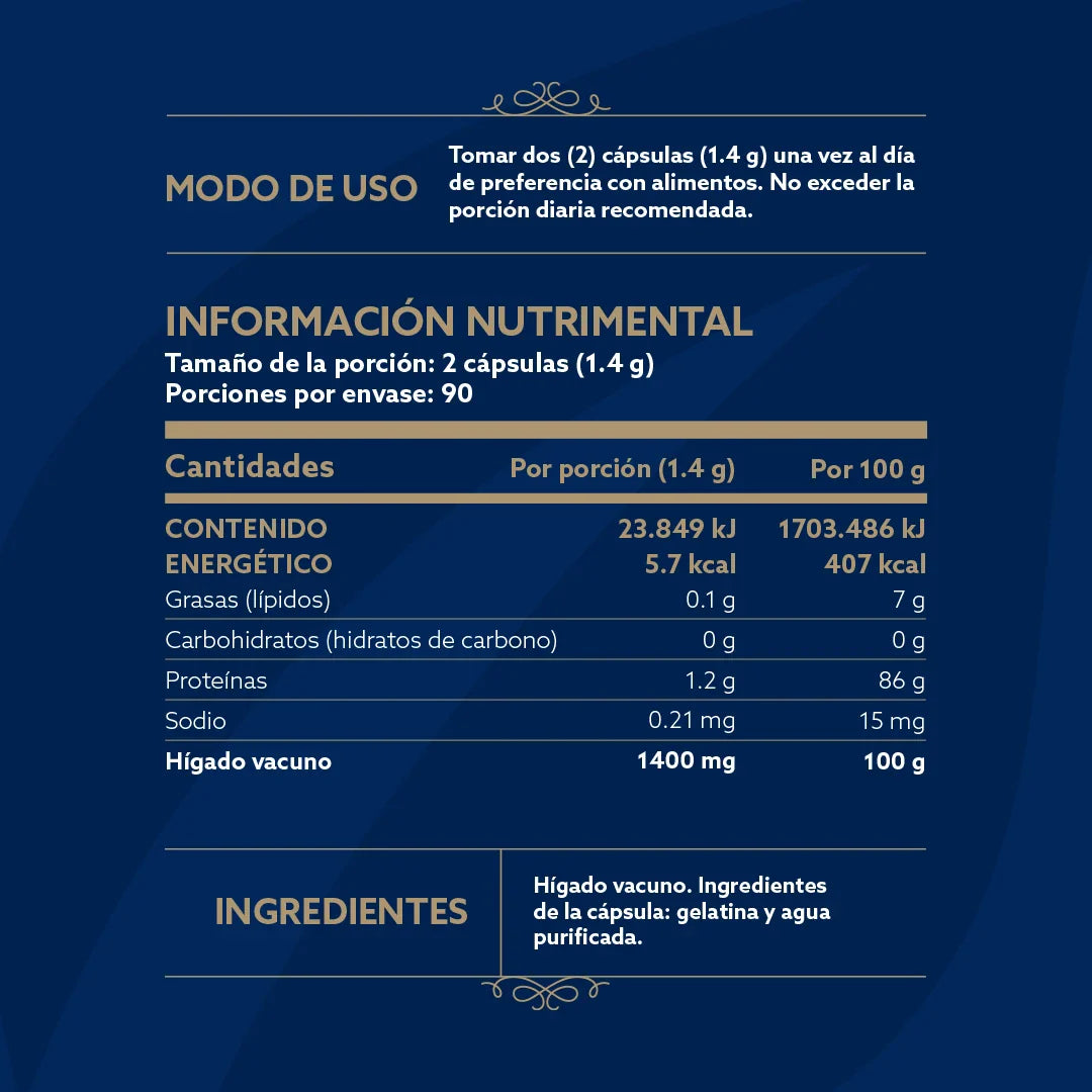 Beef Liver Grassfed | Hígado vacuno