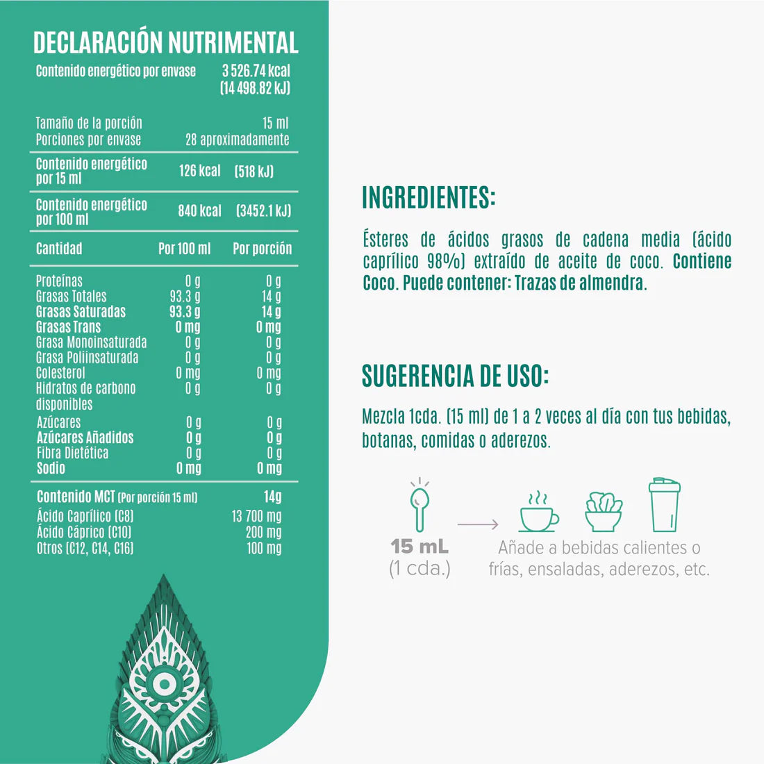 MCT Oil Líquido