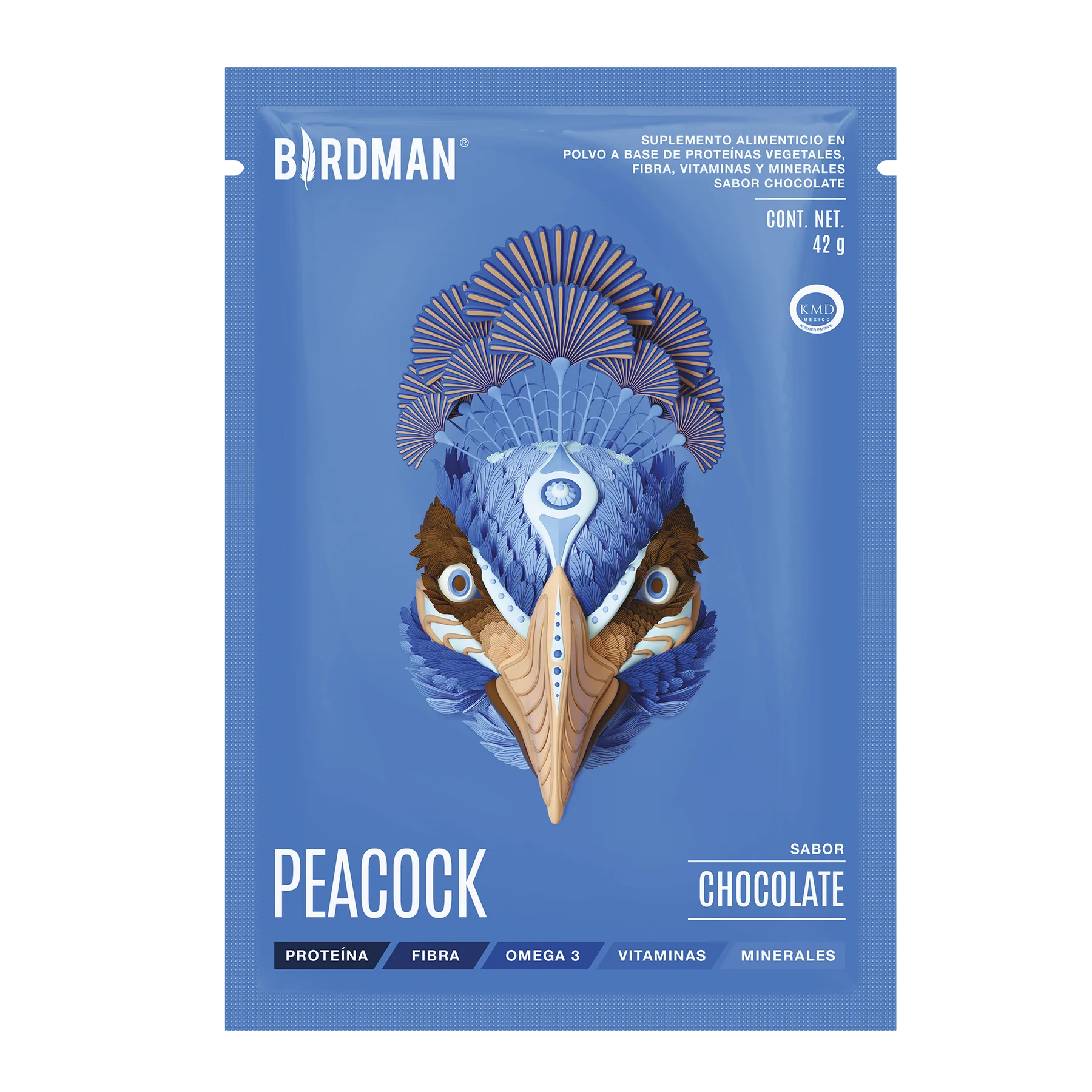 Peacock Plant Meal Chocolate 10 Pack Sobres